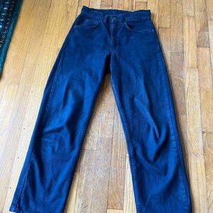 Orange tag Levi Blue Jeans